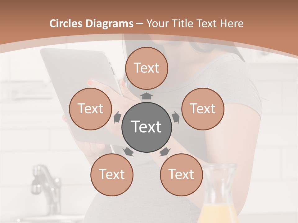 Healthy Wireless Baby PowerPoint Template