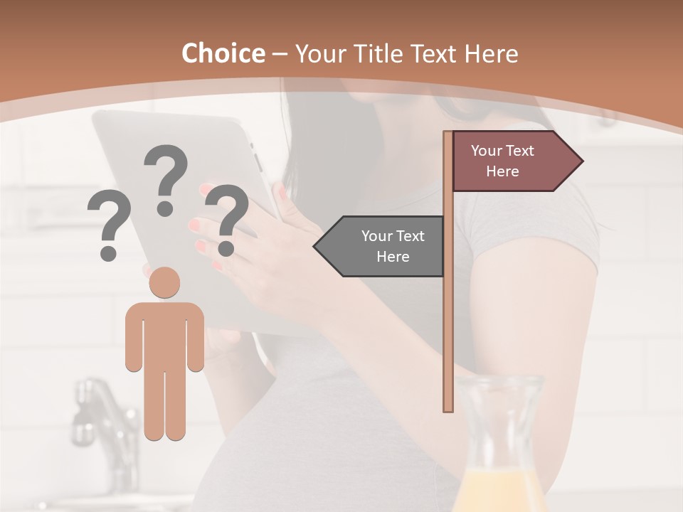 Healthy Wireless Baby PowerPoint Template