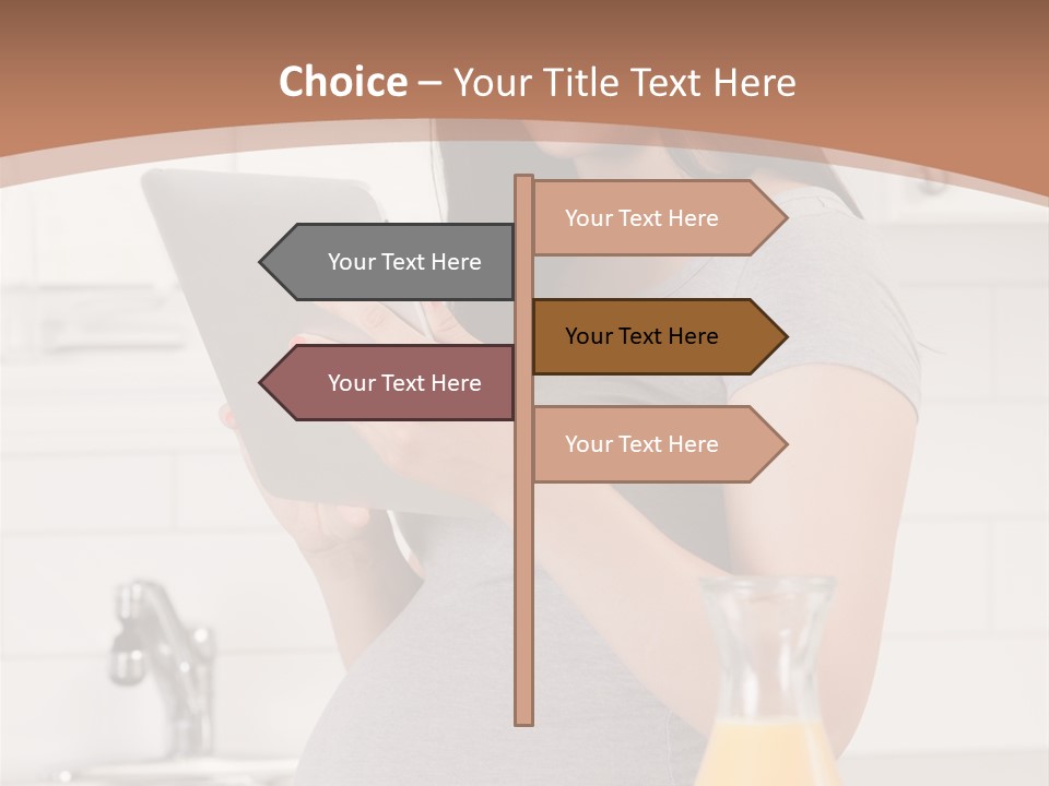 Healthy Wireless Baby PowerPoint Template