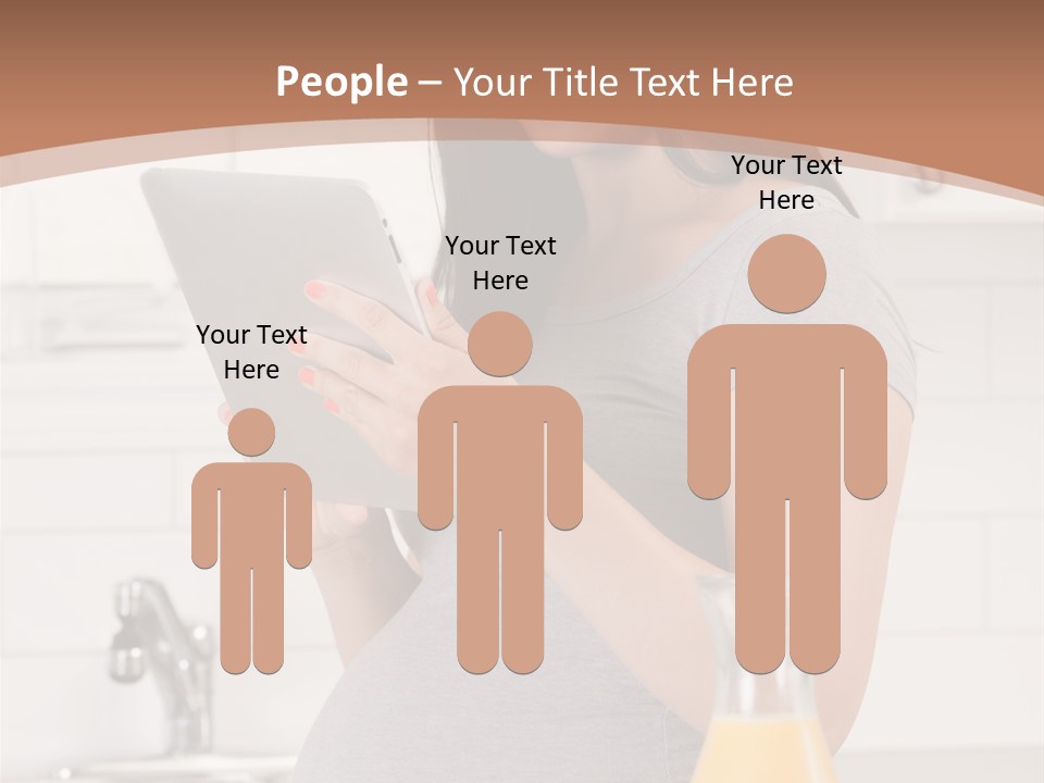 Healthy Wireless Baby PowerPoint Template