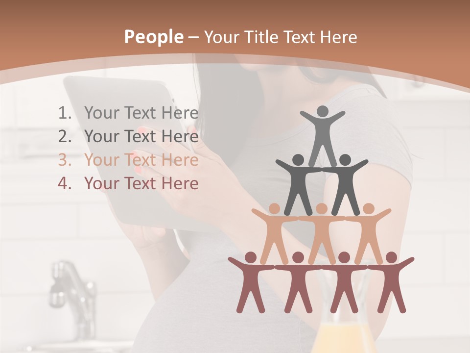 Healthy Wireless Baby PowerPoint Template