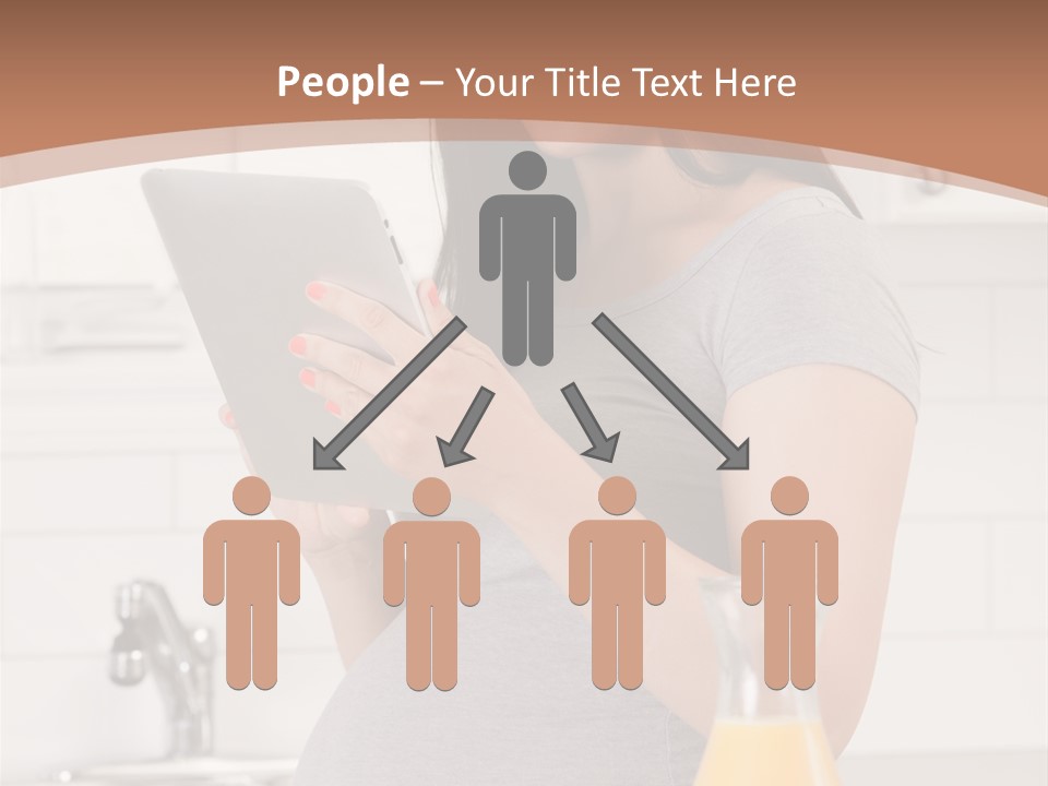 Healthy Wireless Baby PowerPoint Template