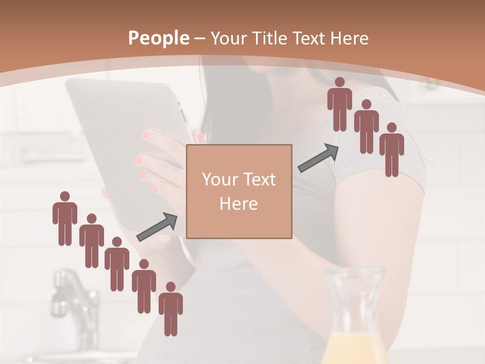 Healthy Wireless Baby PowerPoint Template