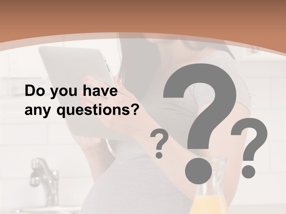 Healthy Wireless Baby PowerPoint Template