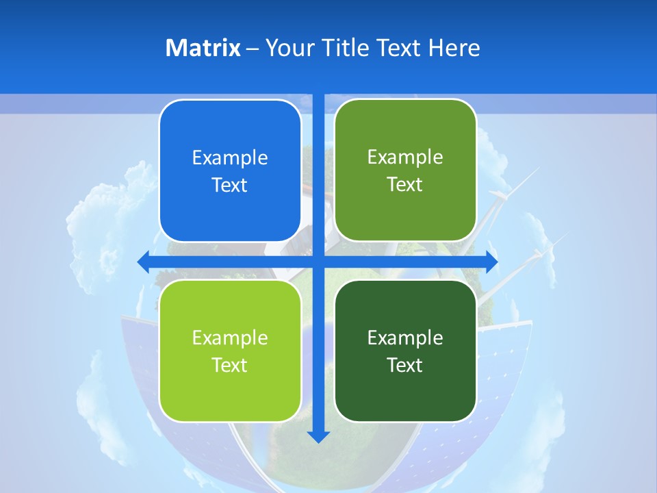 Lawn Small House PowerPoint Template