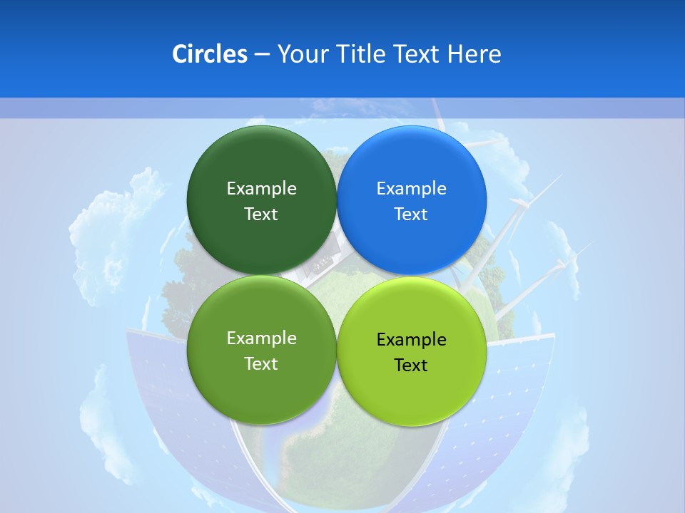 Lawn Small House PowerPoint Template