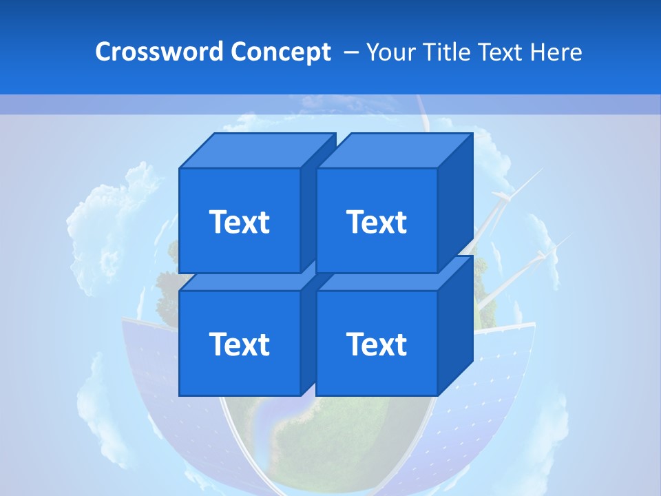 Lawn Small House PowerPoint Template