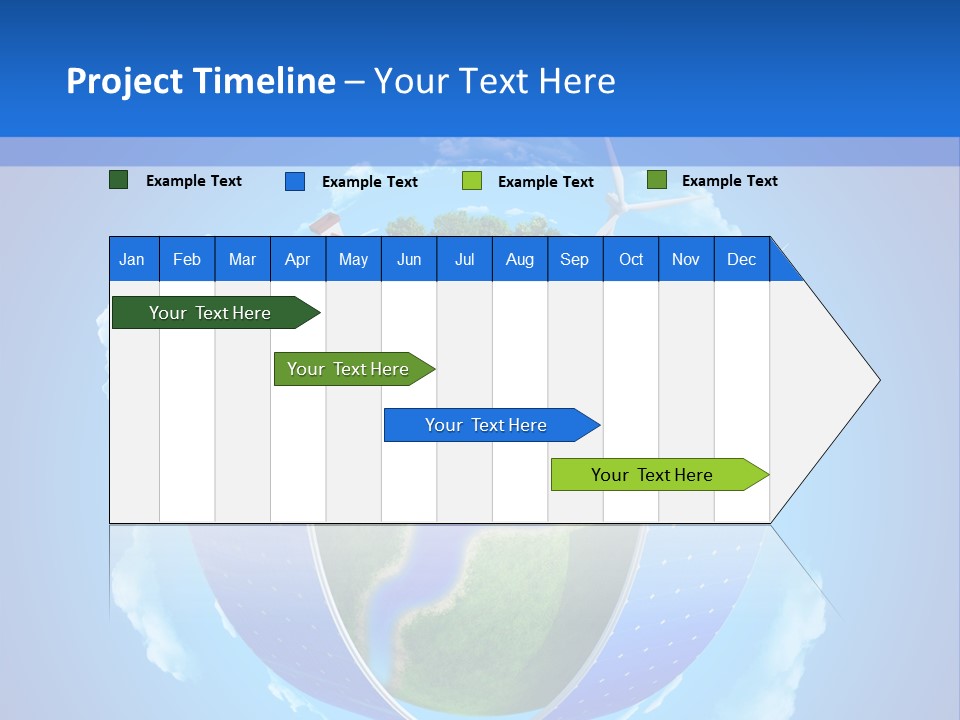 Lawn Small House PowerPoint Template