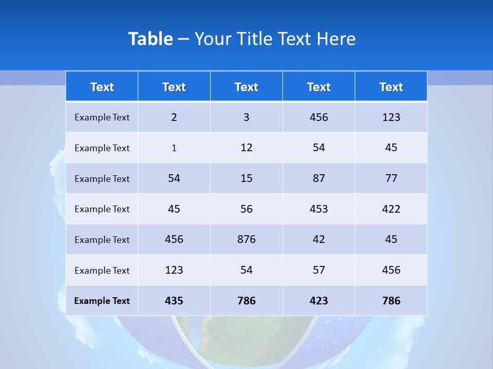 Lawn Small House PowerPoint Template
