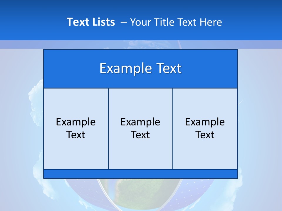 Lawn Small House PowerPoint Template