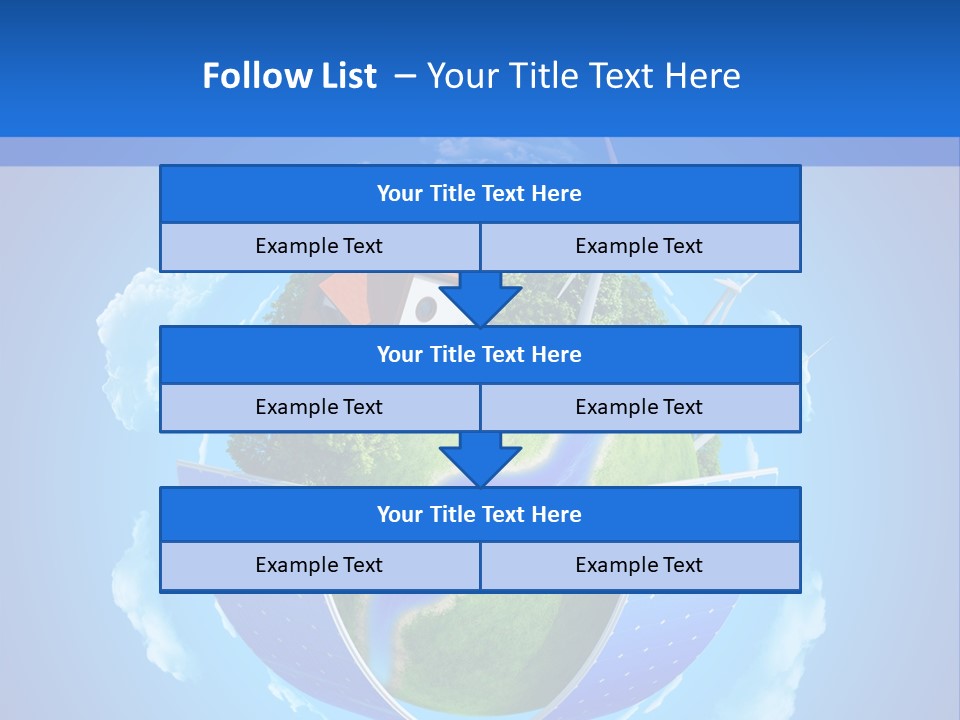Lawn Small House PowerPoint Template