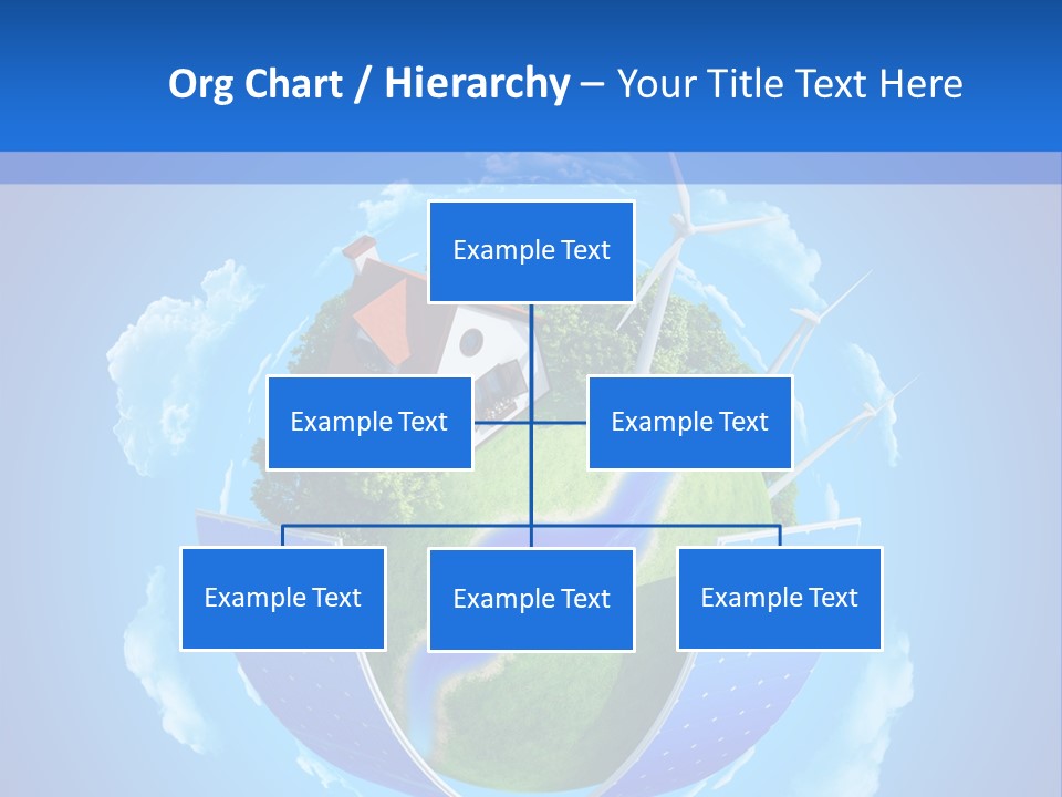 Lawn Small House PowerPoint Template