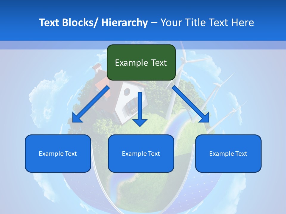 Lawn Small House PowerPoint Template