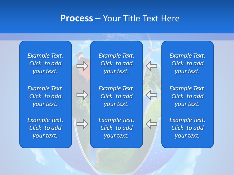 Lawn Small House PowerPoint Template