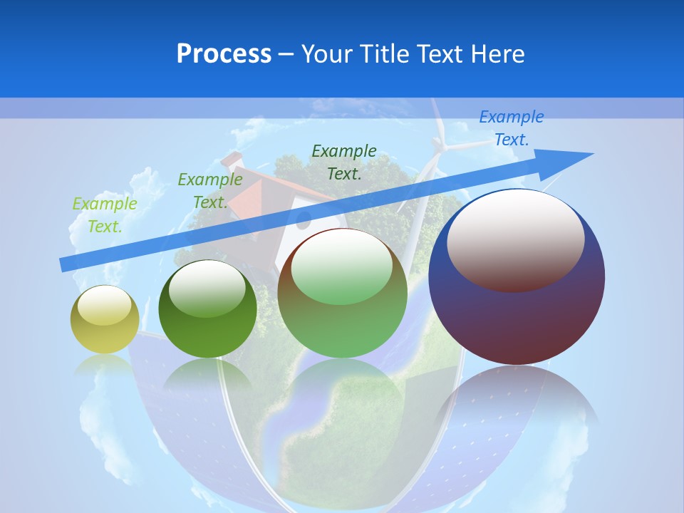 Lawn Small House PowerPoint Template