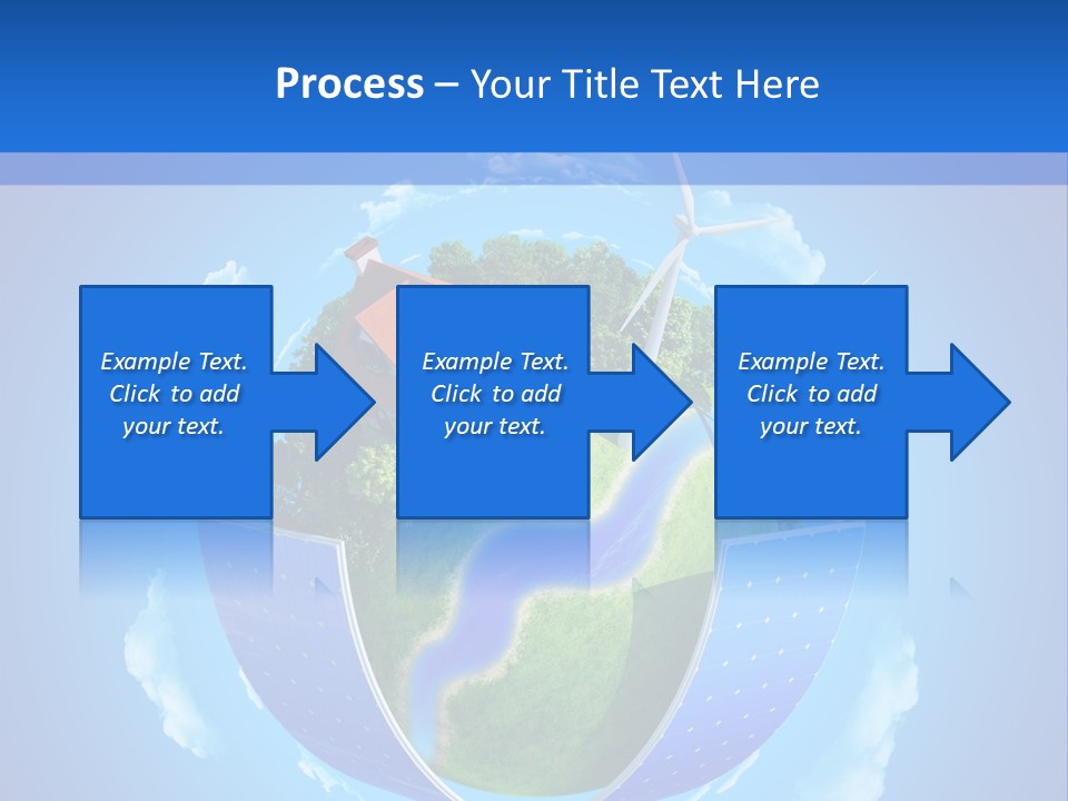 Lawn Small House PowerPoint Template