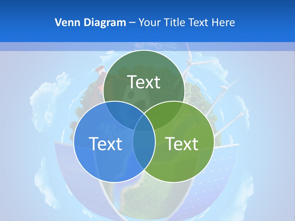 Lawn Small House PowerPoint Template