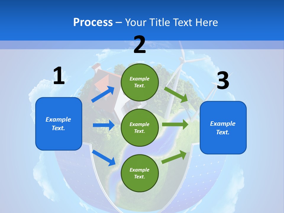 Lawn Small House PowerPoint Template