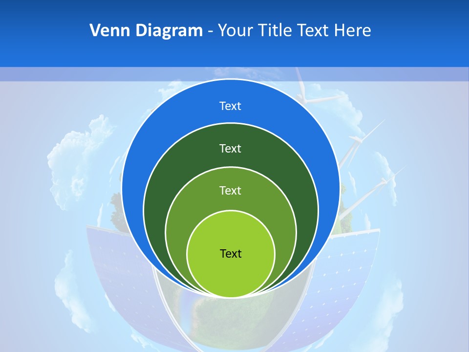 Lawn Small House PowerPoint Template