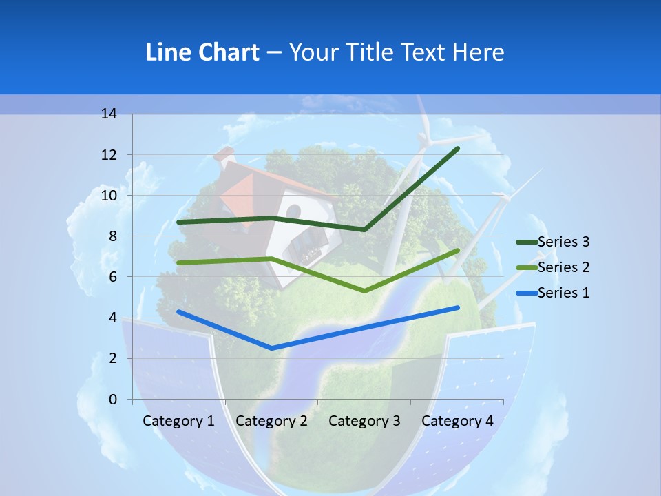 Lawn Small House PowerPoint Template