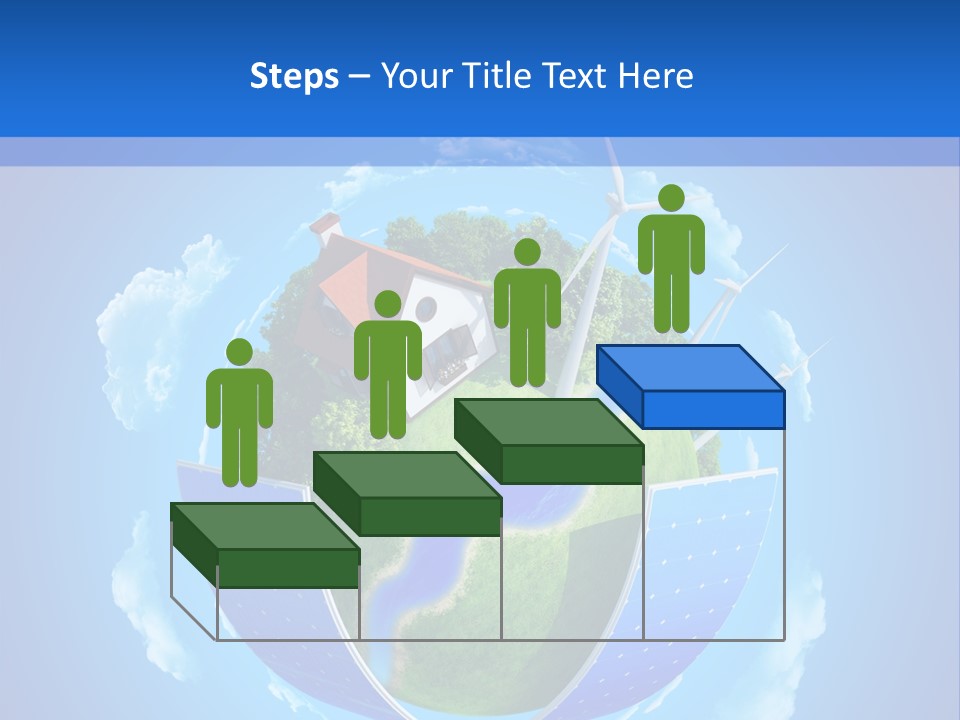 Lawn Small House PowerPoint Template