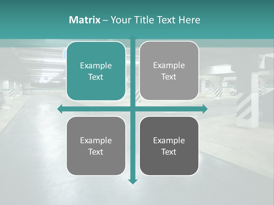 Basement Underground Garage Indoor PowerPoint Template