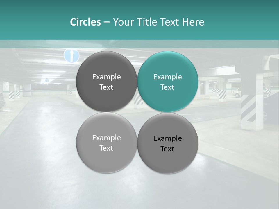 Basement Underground Garage Indoor PowerPoint Template