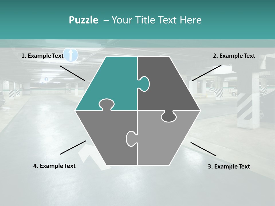 Basement Underground Garage Indoor PowerPoint Template