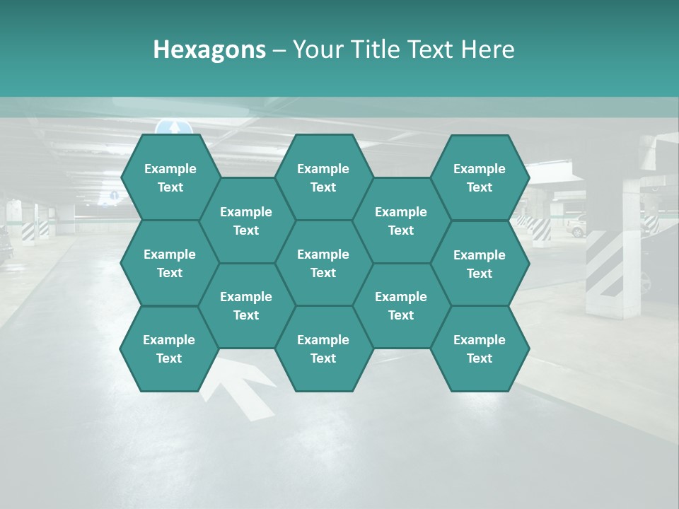 Basement Underground Garage Indoor PowerPoint Template