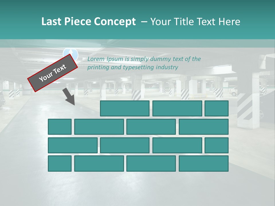 Basement Underground Garage Indoor PowerPoint Template