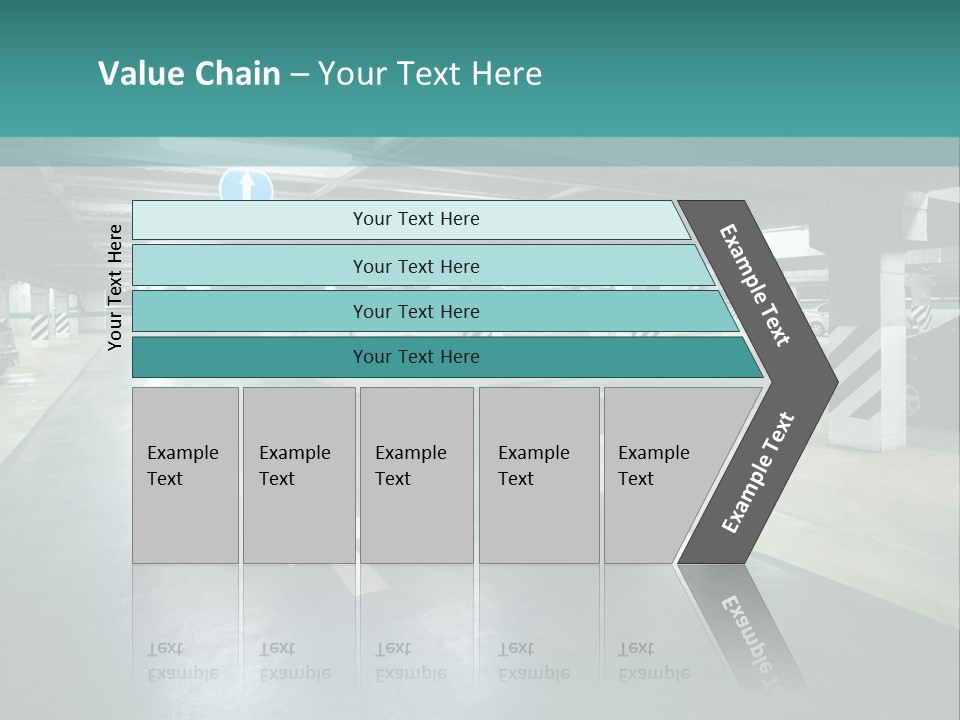 Basement Underground Garage Indoor PowerPoint Template