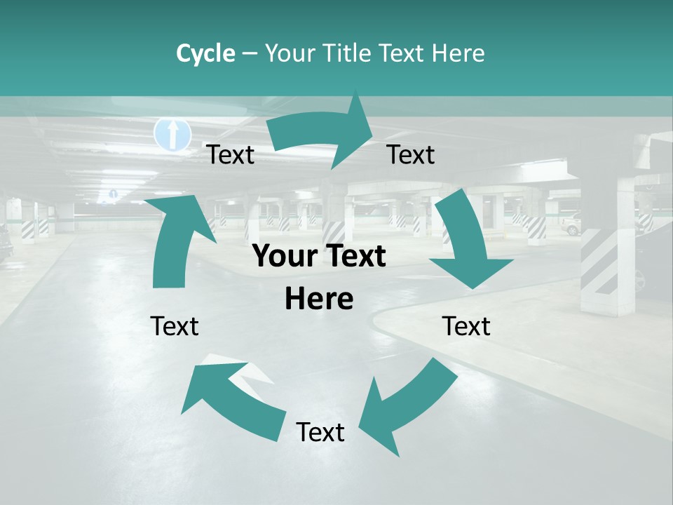 Basement Underground Garage Indoor PowerPoint Template