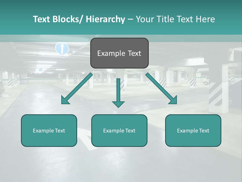 Basement Underground Garage Indoor PowerPoint Template