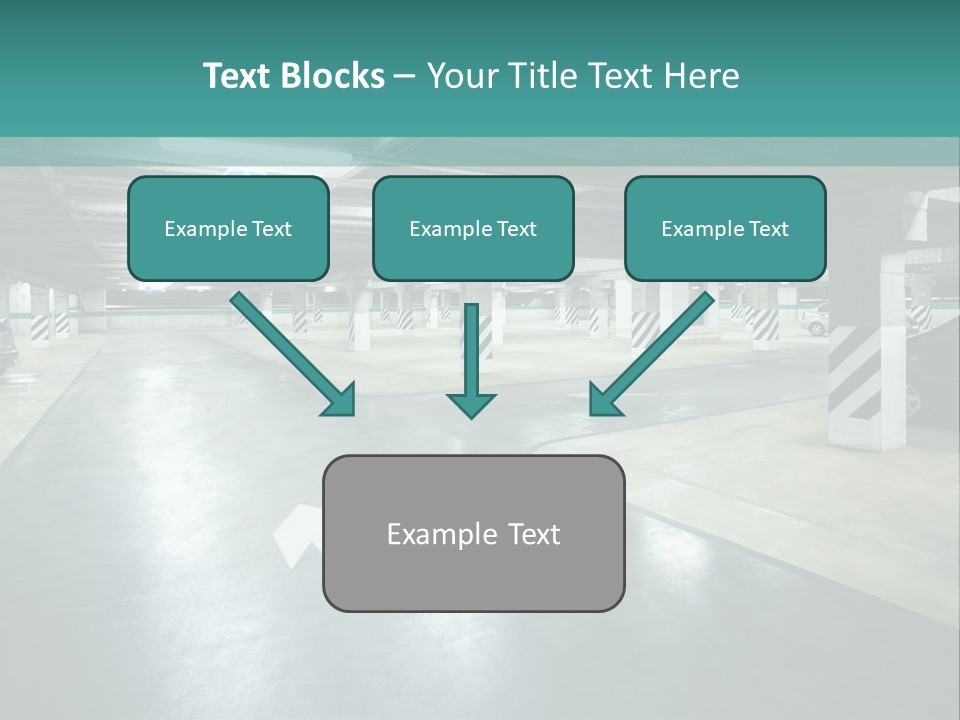 Basement Underground Garage Indoor PowerPoint Template