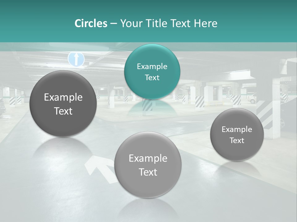 Basement Underground Garage Indoor PowerPoint Template