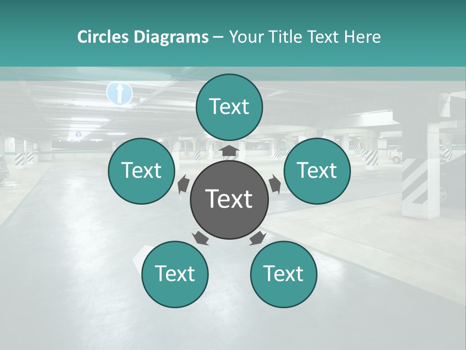 Basement Underground Garage Indoor PowerPoint Template