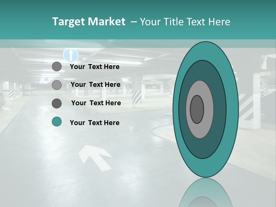 Basement Underground Garage Indoor PowerPoint Template