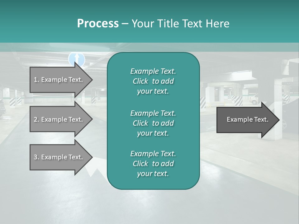 Basement Underground Garage Indoor PowerPoint Template