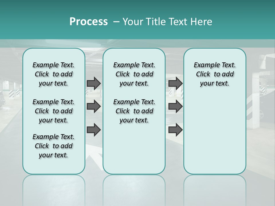 Basement Underground Garage Indoor PowerPoint Template