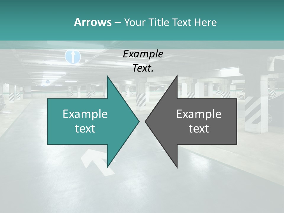 Basement Underground Garage Indoor PowerPoint Template