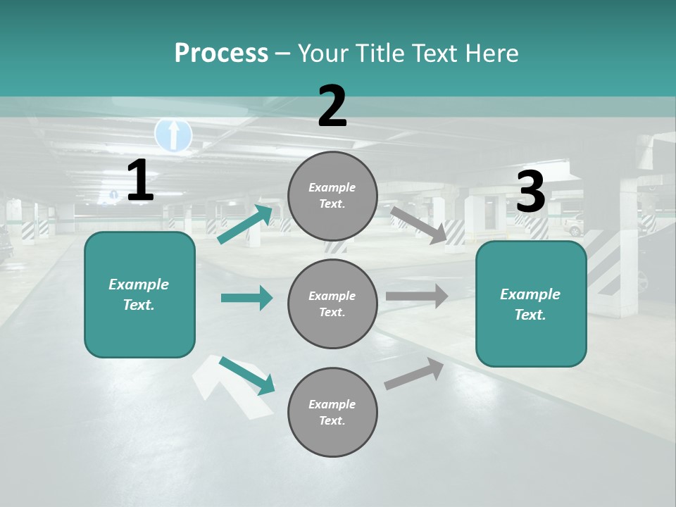 Basement Underground Garage Indoor PowerPoint Template