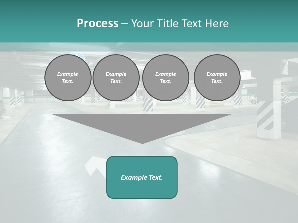 Basement Underground Garage Indoor PowerPoint Template