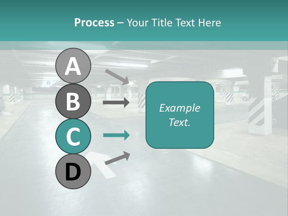 Basement Underground Garage Indoor PowerPoint Template