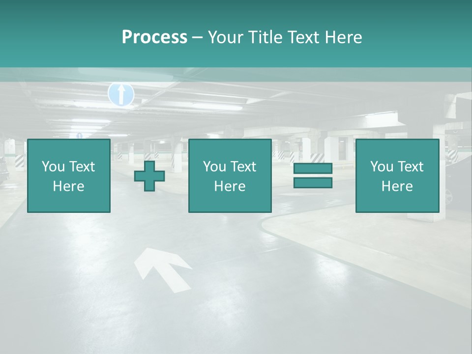 Basement Underground Garage Indoor PowerPoint Template
