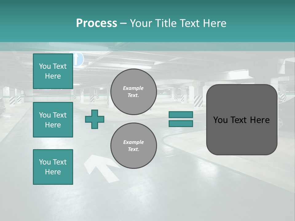 Basement Underground Garage Indoor PowerPoint Template