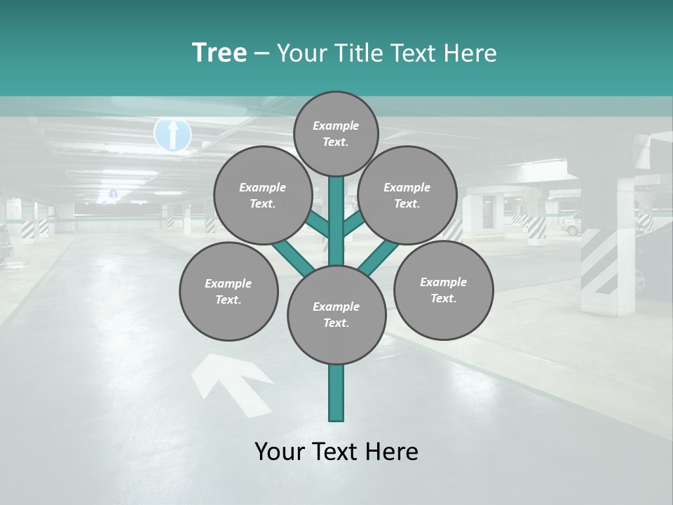 Basement Underground Garage Indoor PowerPoint Template