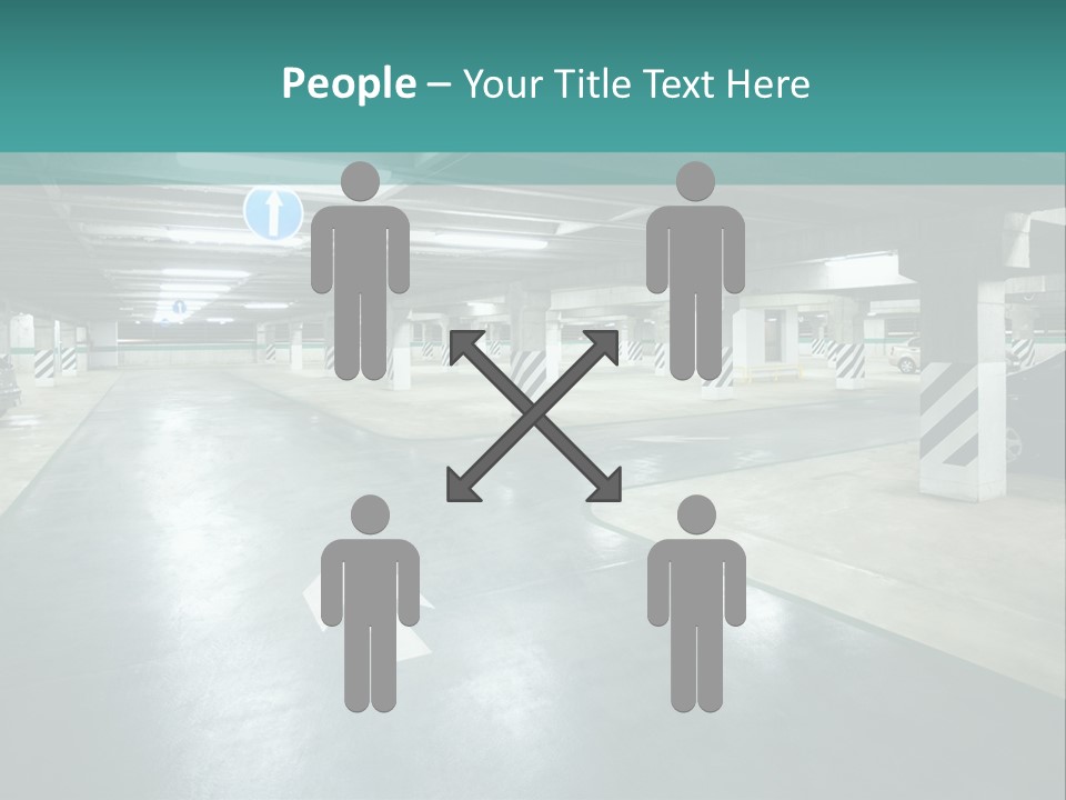 Basement Underground Garage Indoor PowerPoint Template