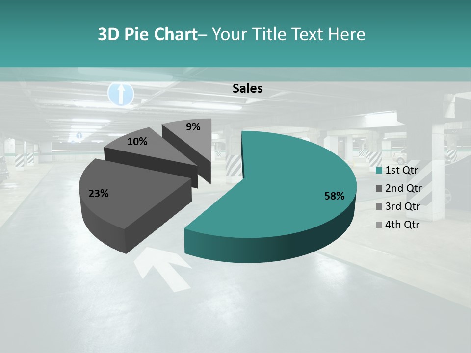 Basement Underground Garage Indoor PowerPoint Template