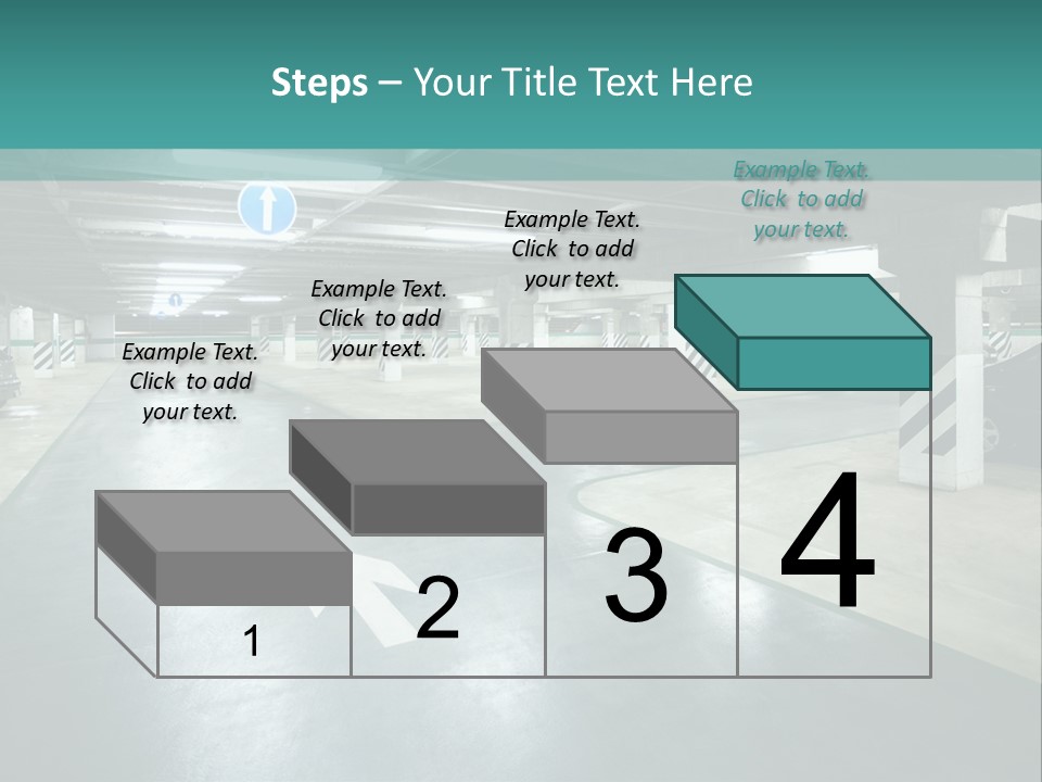 Basement Underground Garage Indoor PowerPoint Template