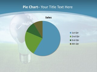 Light Electricity Planet PowerPoint Template